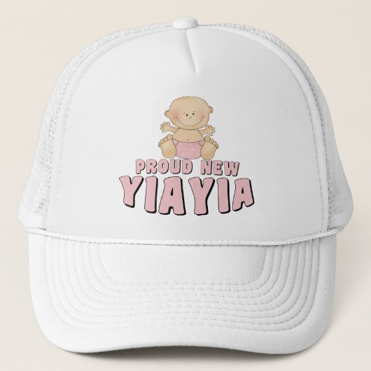 PROUD NEW YiaYia T-Shirt Trucker Pet (Voorkant)