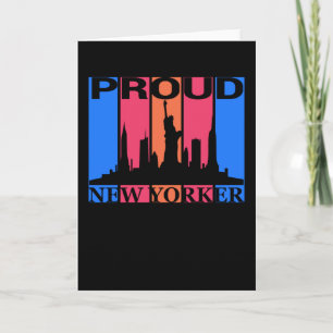 Proud New Yorker - New York Lover Kaart