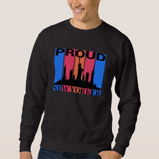 Proud New Yorker - New York Lover Trui (Voorkant)