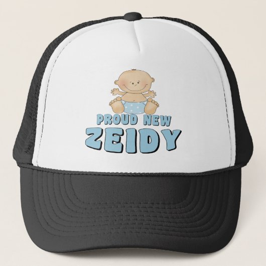 PROUD NEW Zeidy Boy Trucker Pet (Voorkant)