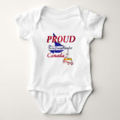 Proud Newfoundlander Newfoundland Canada Romper (Voorkant)