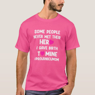 Proud NICU Ma Micro Preemie Baby NICU Warrior Ma T-shirt