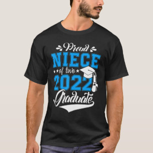 Proud niece van een klasse van 2022 Senior Afstude T-shirt