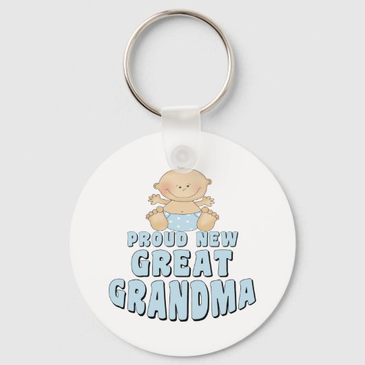 PROUD NIEUW - Grootmoeder T-Shirt Sleutelhanger (Voorkant)