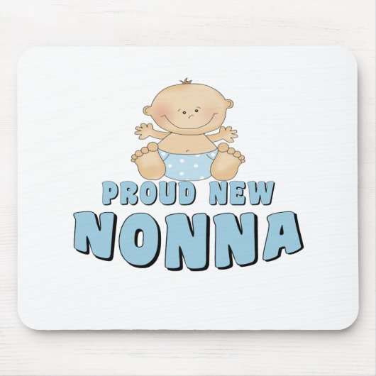PROUD NIEUWE Nonna T-Shirt Muismat (Voorkant)