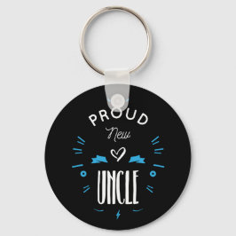 Proud nieuwe oom sleutelhanger
