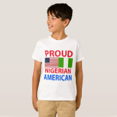 Proud Nigerian American T-shirt (Voorkant volledig)