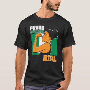 Proud Nigerian Girl Nigeria Vrouwen T-shirt