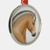 Proud Norway Fjord Horse Ornament (Rechts)