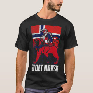 Proud Norway Stolt Norsk T-shirt