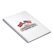 Proud Norwegian American Notebook Notitieboek (Rechterzijde)