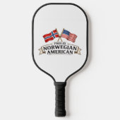 Proud Norwegian American Pickleball Paddle (Voorkant)