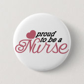 Proud Nurse Ronde Button 5,7 Cm (Voorkant)