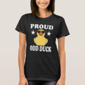 Proud Odd Duck T-Shirt Funny Animal (Voorkant)