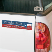 Proud of Texas Bumpersticker (Op Truck)