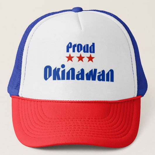 Proud Okinawan Trucker Pet (Voorkant)