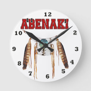 Proud om Abenaki te zijn Ronde Klok