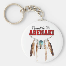 Proud om Abenaki te zijn Sleutelhanger