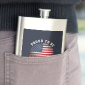 Proud om Amerikaans te zijn Flacon (Voorbeeld)