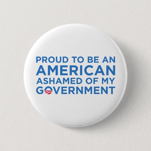 Proud om Amerikaans te zijn Ronde Button 5,7 Cm (Voorkant)
