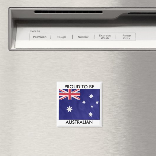 Proud om Australian te worden Magneet (Insitu (Vaatwasser))