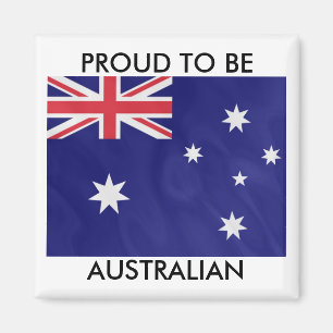 Proud om Australian te worden Magneet