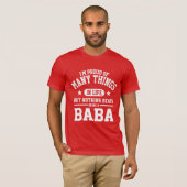 Proud om Baba te zijn T-shirt (Voorkant volledig)