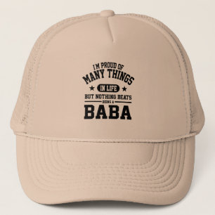 Proud om Baba te zijn Trucker Pet