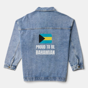 Proud om Bahamaans te zijn Denim Jacket