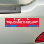 Proud om betreurenswaardig te zijn bumpersticker (Op auto)