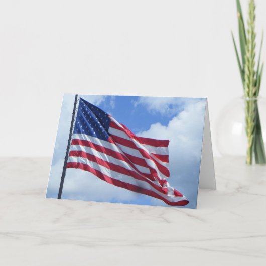 Proud om een Amerikaan te zijn Kaart (Voorkant)