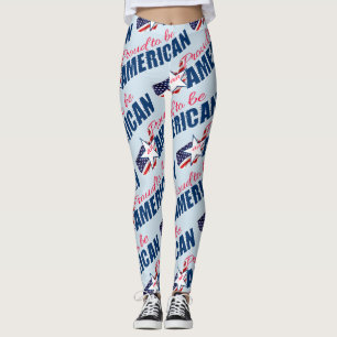 Proud om een Amerikaan te zijn Leggings