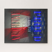 Proud om een Amerikaan te zijn Legpuzzel (Horizontaal)