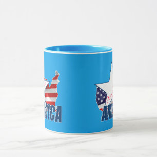 Proud om een Amerikaan te zijn Mok