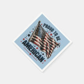 Proud om een Amerikaan te zijn Servet (Hoek)