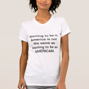 Proud om een Amerikaan te zijn T-shirt