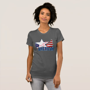 Proud om een Amerikaan te zijn T-shirt