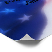 Proud om een Amerikaans Poster te worden (Hoek)