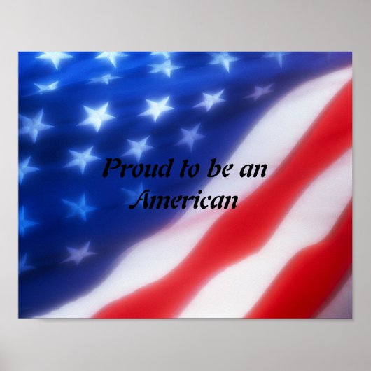 Proud om een Amerikaans Poster te worden (Voorkant)