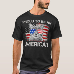 Proud om een Amerikaanse Amerikaanse vlag te zijn T-shirt