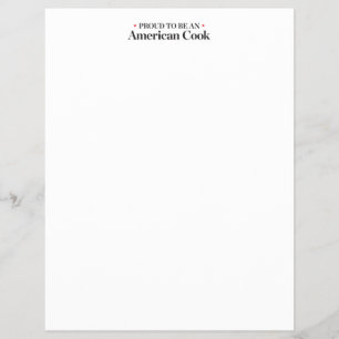 Proud om een Amerikaanse Cook te worden Flyer
