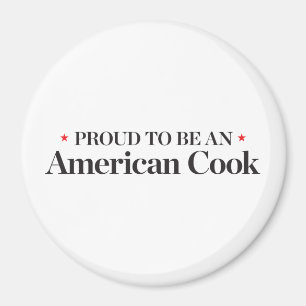 Proud om een Amerikaanse Cook te worden Magneet