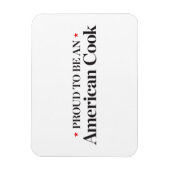 Proud om een Amerikaanse Cook te worden Magneet (Verticaal)