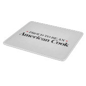 Proud om een Amerikaanse Cook te worden Snijplank (Hoek)