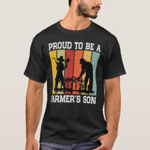 Proud om een boerenzoon te zijn t-shirt