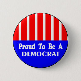 Proud om een democratische Button te worden