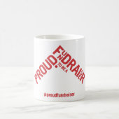 Proud om een Fundraiser campagne-koopwaar te worde Koffiemok (Center)