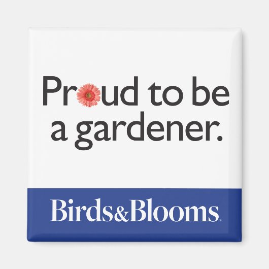 Proud om een Gardener te worden Magneet (Voorkant)