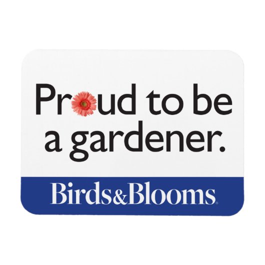 Proud om een Gardener te worden Magneet (Horizontaal)