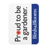Proud om een Gardener te worden Magneet (Verticaal)